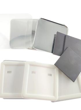 50*50MM正方形冰箱贴磁性冰箱贴软磁吧唧机器套装机器材料100套