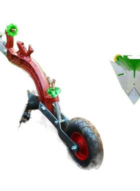 手拉犁人力耕地机农用开沟器起垄培土微耕机小型开沟犁家用耕种机