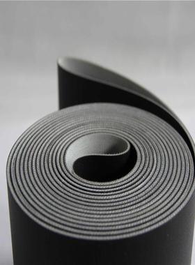 山东安耐黑色光面PVC输送带防滑塑料哑光传送带1.0mm-8.0mm