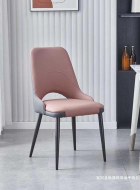 爆款餐椅轻奢高档网红耐用家用书房椅子北欧豪华餐桌轻奢风