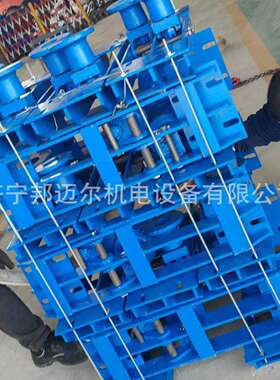 副压绳轮组矿用无极绳绞车副压绳轮组煤矿井下压绳轮组