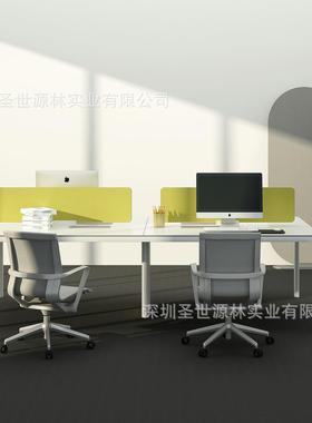 直销开放职员桌员工位工业屏风4人位8人位职工办公员工桌组合