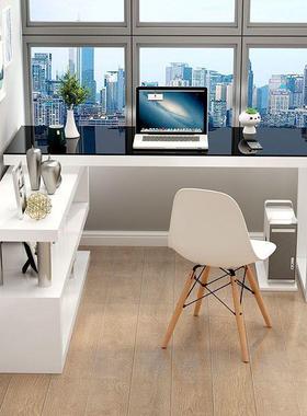 旋转电脑桌台式家用学生学习桌子转角办公写字台简