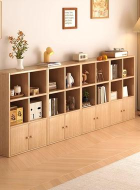 实木矮柜落地转角窄书柜边柜靠墙边小书架不占地方简易收纳储物柜