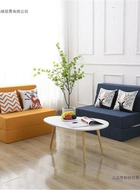 可折叠小沙发床榻榻米床两用单人双人卧室家用懒人床小户型网红款