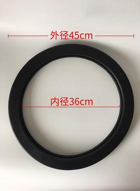 门密封圈橡胶材质黑色科瑞系列小型悬浮式洗涤脱水机原装维修配件