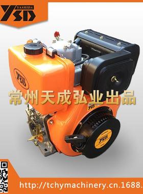 12马力风冷柴油机188FE电起动单缸小型常州制造直销