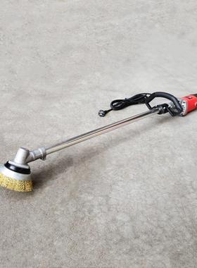 220V碗型钢丝刷除锈机碗型钢丝刷抛光彩钢瓦翻新机钢丝刷打磨机