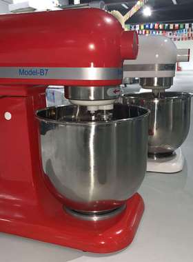 7升奶油搅拌机奶盖打发打蛋机小型烘焙搅拌设备可配和面钩