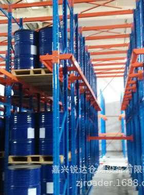 优惠销售浙江嘉兴贯通式货架储存量比横梁式货架更多的设计方案