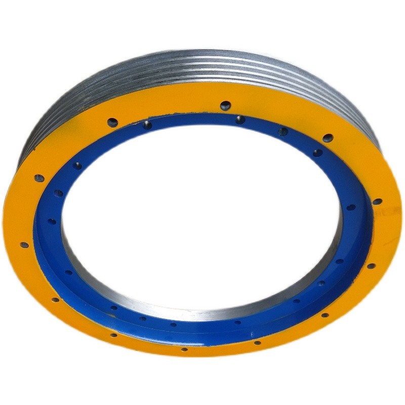 电梯曳引轮ZPMLA157 62045610凌云ZPMLA198主机轮适用 - 图1