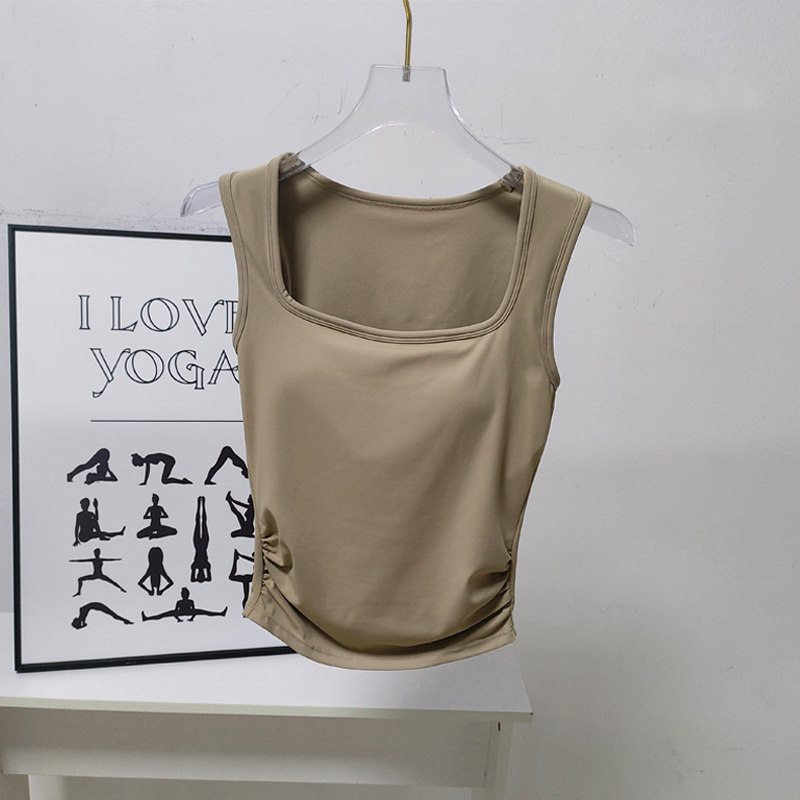 专业运动内衣女一体式固定胸垫收副乳跑步健身普拉提瑜伽背心外穿,淘宝优惠券,粉丝福利购,淘宝优惠卷