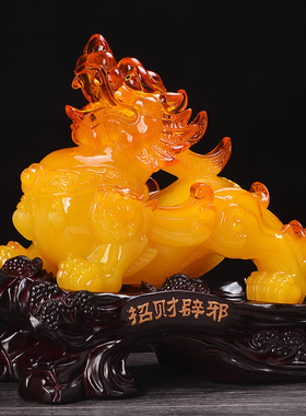 中式创意貔貅树脂摆件乔迁礼物