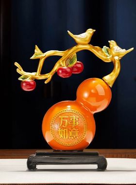 视柜酒柜天鹅装饰品新居礼品