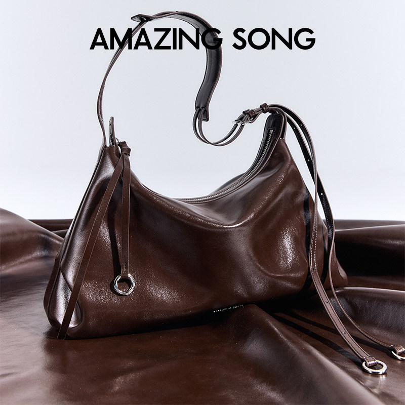 【陈都灵丨礼物】Amazing Song乙颂甜甜圈HOBO腋下单肩斜挎包女新,淘宝优惠券,粉丝福利购,淘宝优惠卷