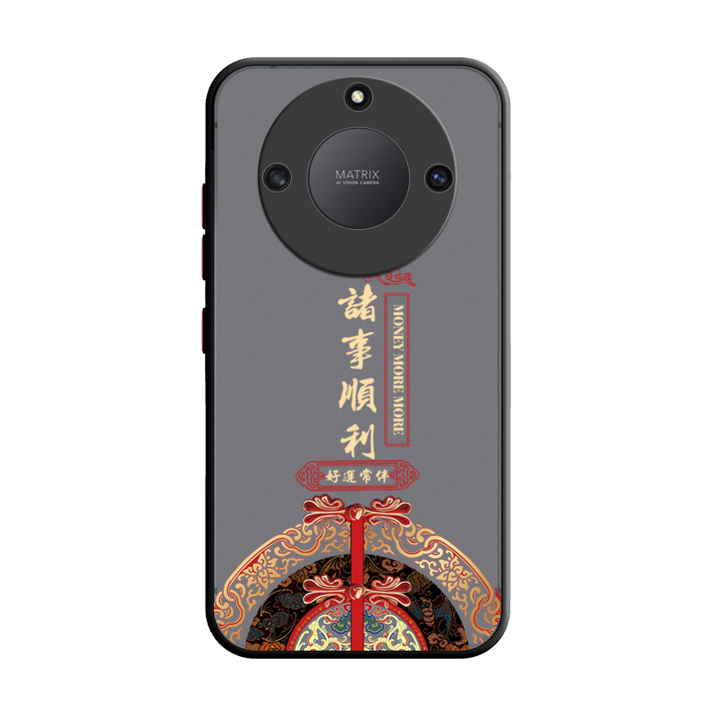 适用华为荣耀X40手机壳honorx40保护5G硅胶套RMO一AN00镜头全包x4o防摔诸事顺利ANOO透明肤感软壳x405g男女款-图3