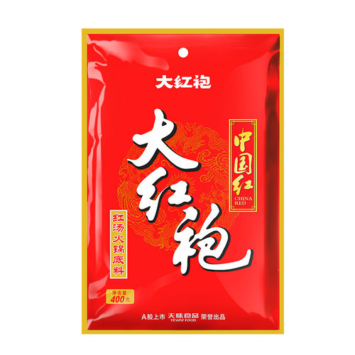 大红袍四川火锅底料  麻辣牛油火锅料 麻辣烫底料冒菜料 - 图0