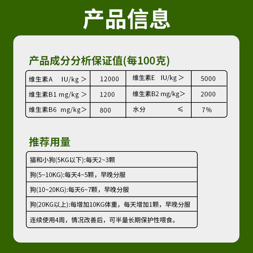 湃特安琪儿异嗜消狗狗微量元素宠物泰迪金毛吃屎啃土草防止异食癖 - 图2