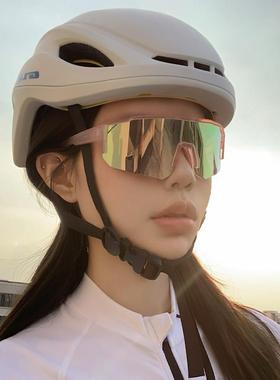 户外骑行眼镜TR90偏光登山跑步太阳眼镜抗UV运动太阳眼镜防风护目