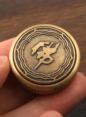 可旋转心经柄片般若波罗蜜多心经转家装饰禅宗桌面装饰礼品