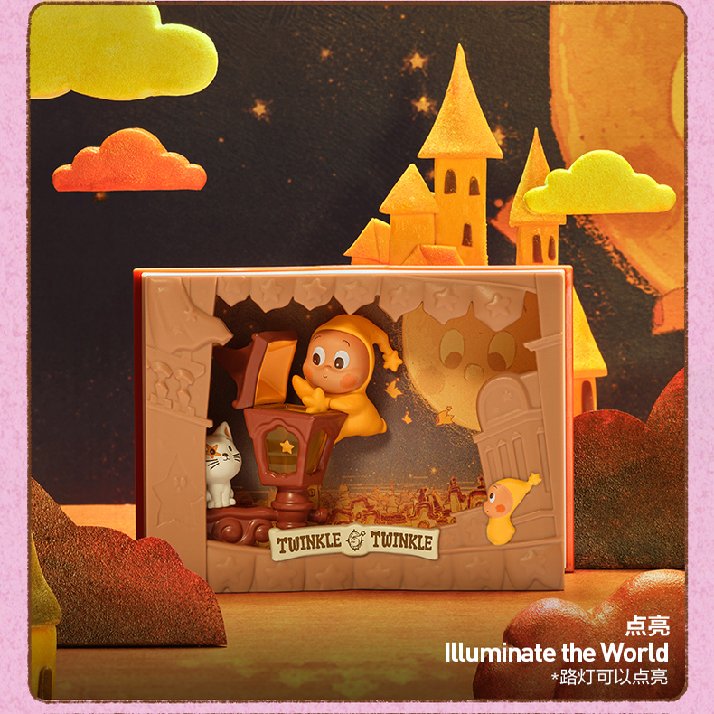 【Genuine】POPMART泡泡玛特Twinkle星星人4点亮系列盲盒手办公仔 - 图3