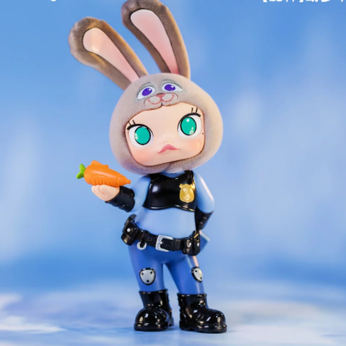 【Genuine】POPMART泡泡玛特MOLLY疯狂动物城联名手办盲盒潮玩 - 图1