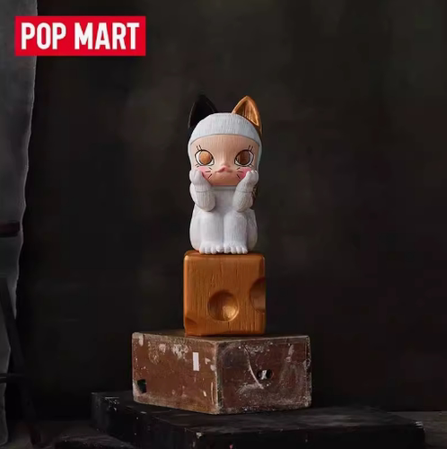 POPMART泡泡玛特Molly周年纪念雕塑2代1盲盒手办潮玩明盒公仔摆件 - 图1