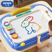 Childrens drawing board Home young children Magnetic coated writing tablet One year old baby Magnetic graffiti painting can be eliminated 1629