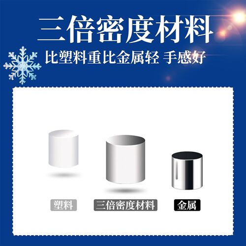 晨光极境冬语限定三倍高密度按动中性笔0.5子弹头黑闪光杆高颜值学生考试刷题笔顺滑速干金属质感办公签字笔 - 图3