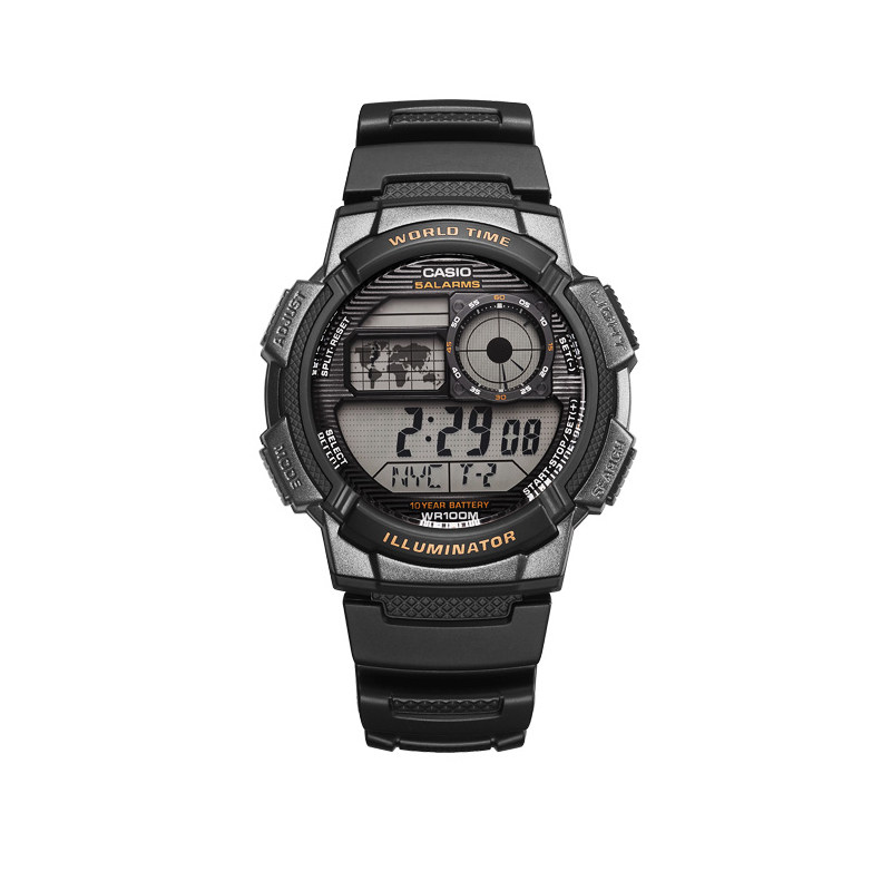 卡西欧日韩多功能防水男户外电子表 百川通成手表日韩腕表