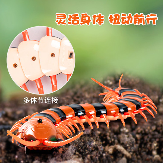 Kinderspielzeug elektrischer Tausendfüßler lustiger Tiktok für Jungen
