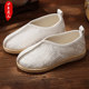 Boys Hanfu Shoes Old Beijing cloth shoe handmade Chinese ethnic style Students ancient costumes ancient style spring and summer children's embroidered shoes