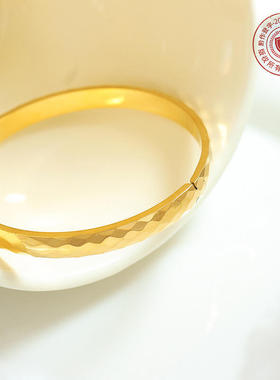 跨境欧美款简约百搭手镯钛钢饰品轻奢小众男女生高端首饰个性手饰
