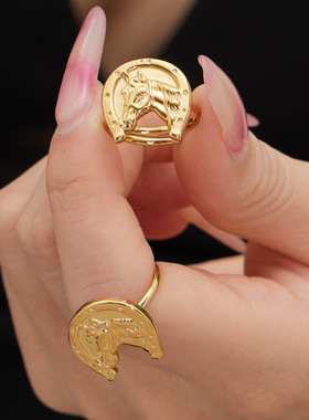 不锈钢十二生肖霸气牛头马头动物