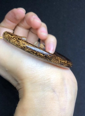 西藏无节通款朴素鸡血藤手镯