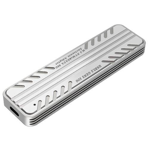 PH882RL JMS581主控M.2 nvme/sata双协议USB3.2 GEN2 SDD硬盘盒 - 图1