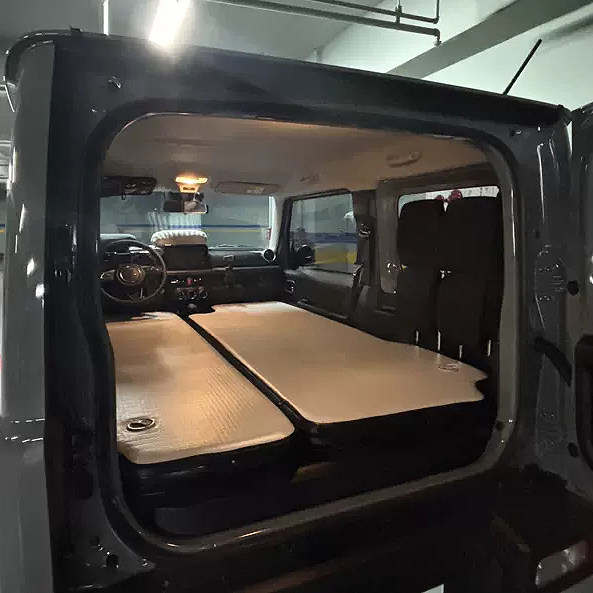 JIMNYJB74/64JB43/23新老款铃木吉姆尼车载露营气拉丝床垫不塌陷 - 图2