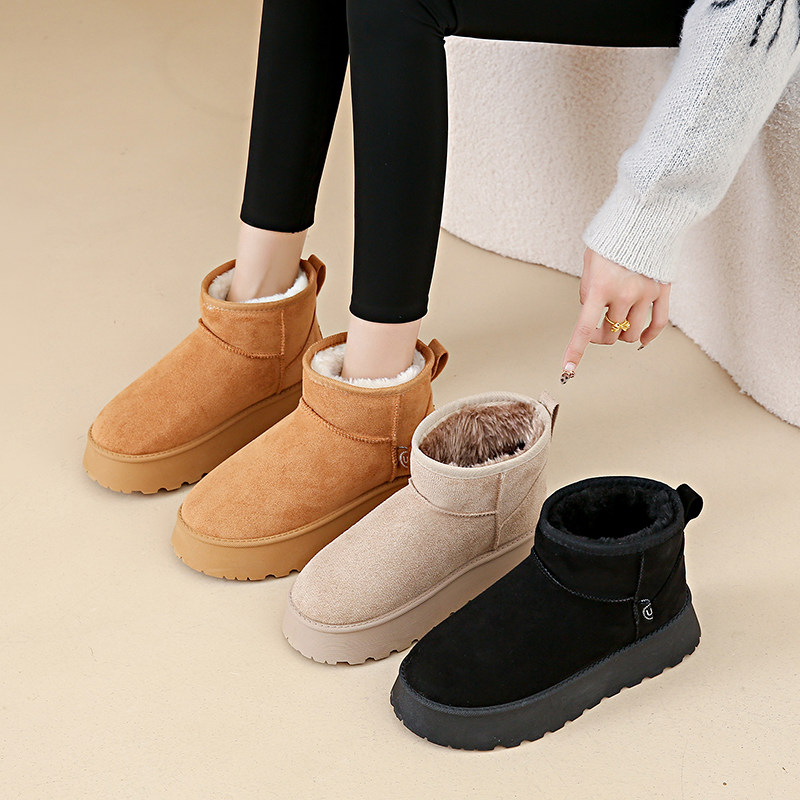 冬季防滑孕妇雪地靴女2025新款零下40度抗寒保暖加绒大棉鞋短靴子,淘宝优惠券,粉丝福利购,淘宝优惠卷