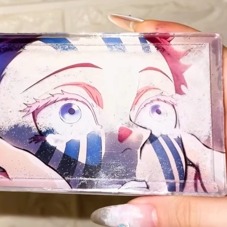 鬼灭之刃猗窝座亚克力立牌流沙透明立牌动漫周边收藏礼物漫迷 - 图2