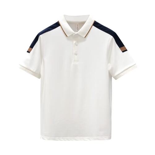 夏季男士有领短袖T恤衫衬衫带领子tx休闲衣服男装宽松翻领polo衫 - 图3