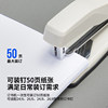 Deli stapler is a rotatable and labor-saving stapler that can be used to stitch center seams
