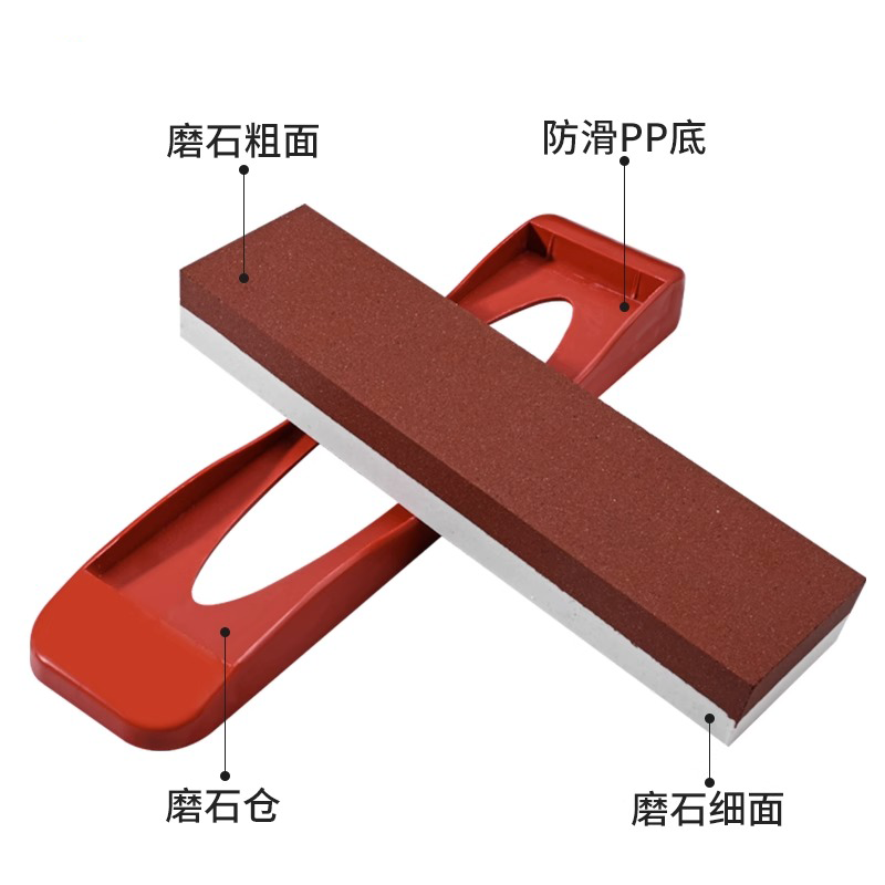 专业磨刀石家用菜刀快速磨刀神器双面粗细天然磨石厨师专用磨刀器_虎窝淘