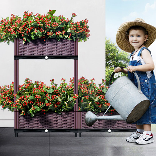原起点升级款种植箱配件组件阳台种植箱种菜盆楼顶户外花槽家庭 - 图0