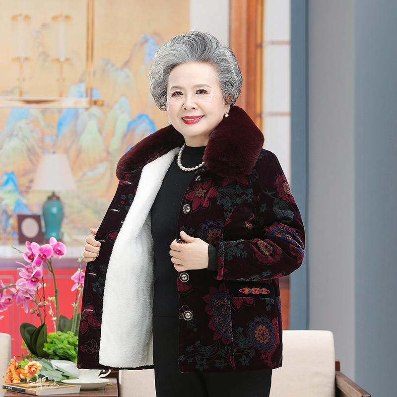 200棉袄 芭颜曼中老年女装