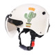 Electric motorcycle VAR half helmet suitable for all seasons
