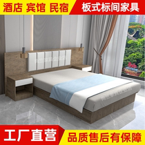 Hotel Furniture Interstandard Full House Apartments Hotel Special Bed Custom Guest House Furniture TV Cabinet Home Wardrobe