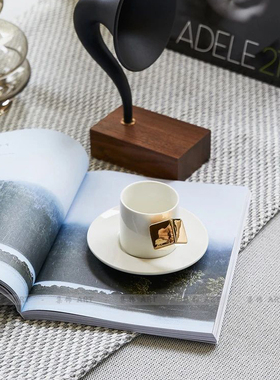 轻奢风茶几组合飘窗台套装摆件