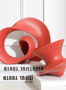 轻奢风创意摆件样板房软装