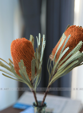 轻奢风售楼处茶几组合电视柜花器