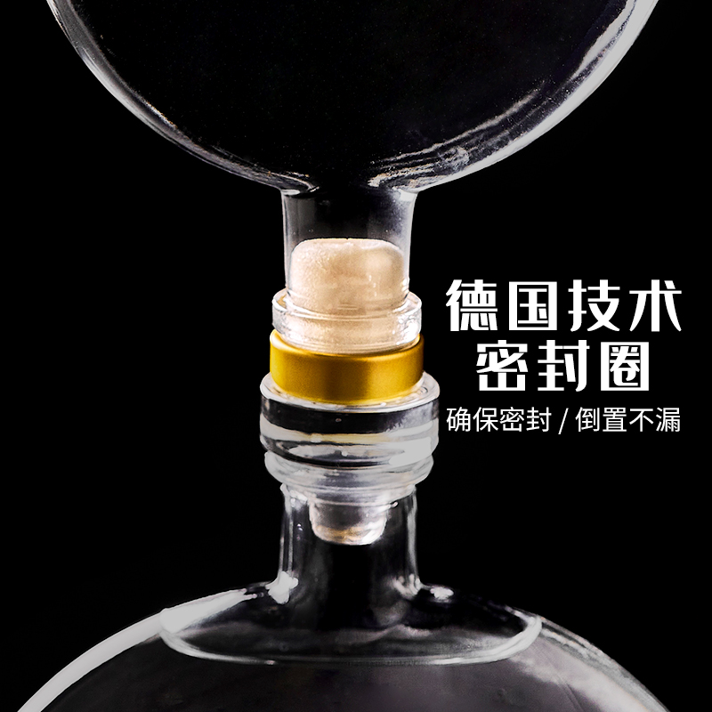 高档创意酒瓶空瓶异形白酒瓶无铅密封自酿储酒存酒瓶个性红酒瓶,淘宝优惠券,粉丝福利购,淘宝优惠卷